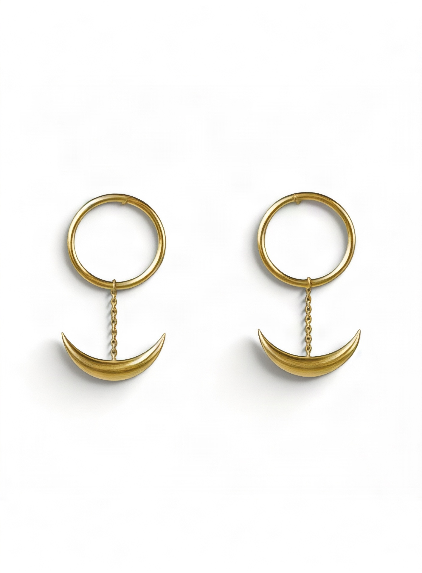 ALLATRA Earring, 14K 0.5 micron Gold Plated Brass